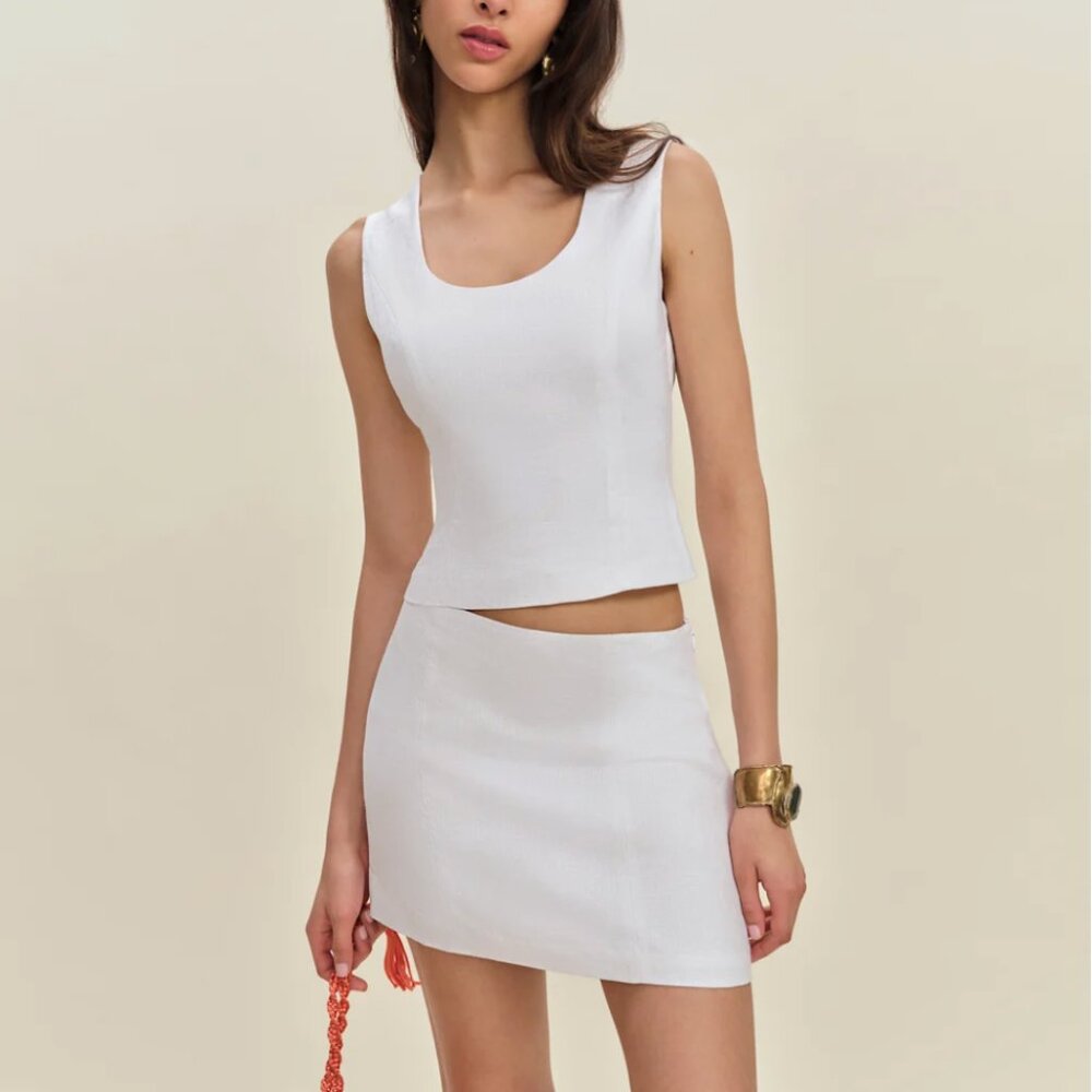 Lindsey Linen Two Piece